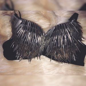 Sexy Spiked Bra